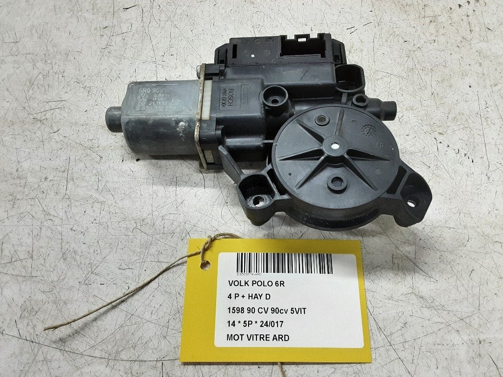 MOTEUR LEVE VITRE ELECTRIQUE ARRIÈRE DROIT Polo V (6R), Volkswagen, Volkswagen AG, Utilisé, Kundenbetreuung@volkswagen.de