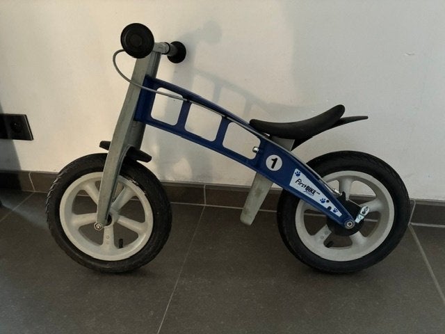 Firstbike loopfietsje, Ophalen, Gebruikt, Minder dan 16 inch