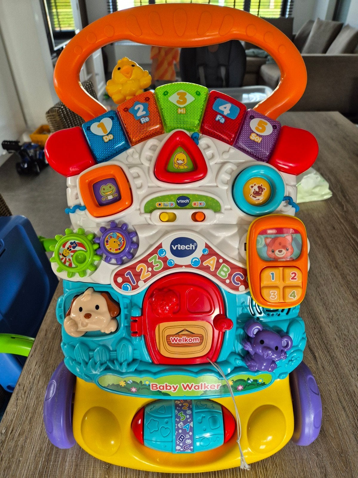 loopkarretje vtech, Enlèvement, Utilisé, 6 mois à 2 ans