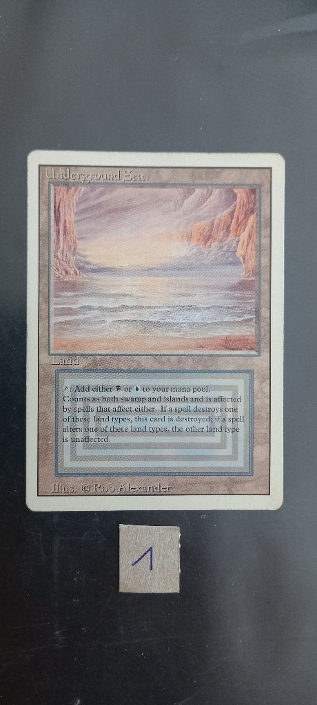 MTG - Underground Sea 1, Enlèvement ou Envoi, Utilisé, Cartes en vrac