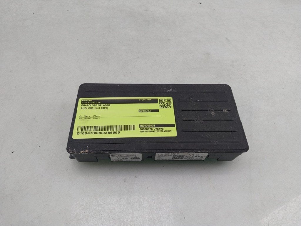 DRAADLOZE TELEFOONLADER (|4N0035502B|), Audi AG, Gebruikt, Info@audi.de, Auto-Union-Straße  1,
85057  Ingolstadt, DE