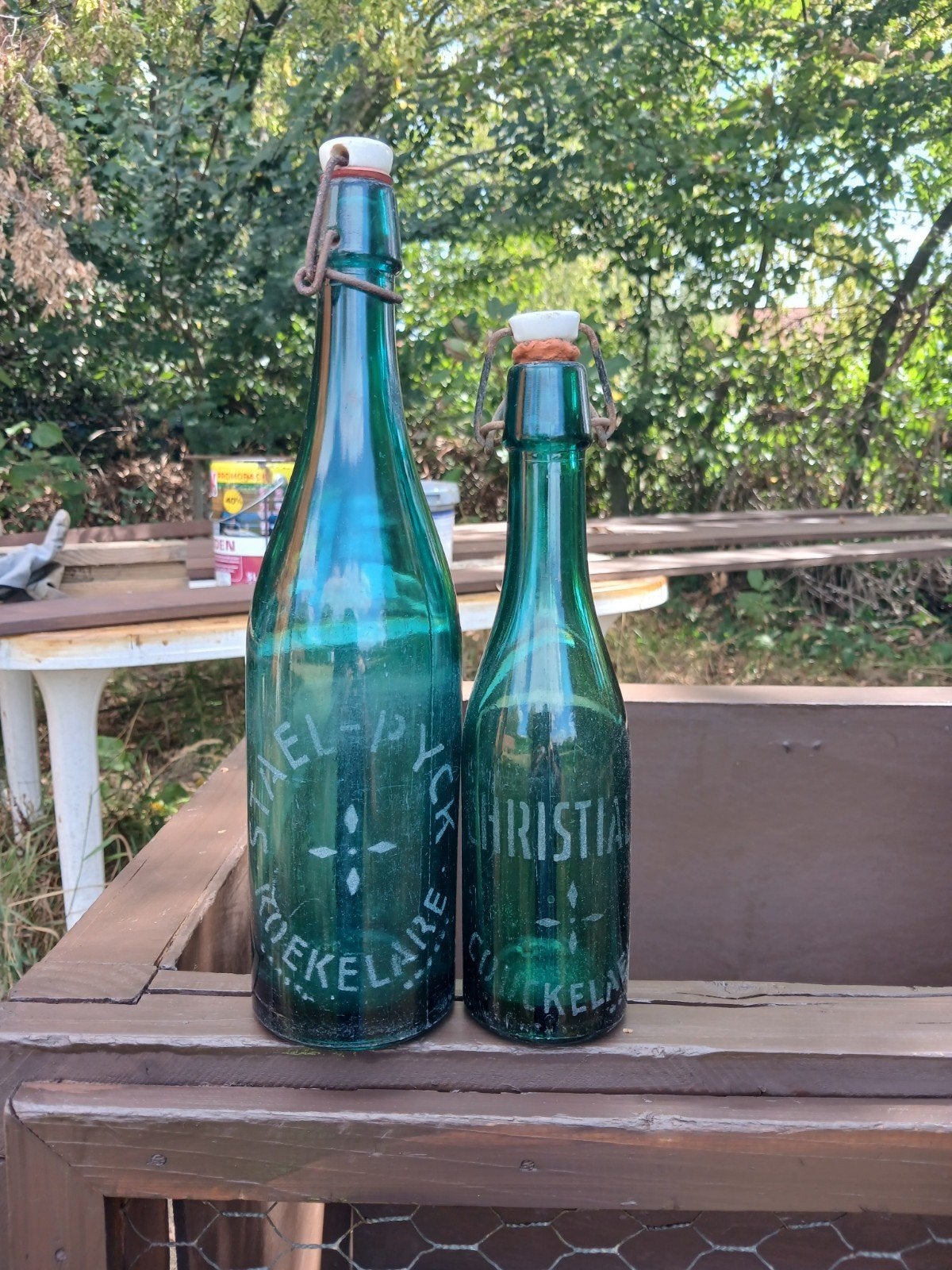 oudebierflessen brouwerij Christiaen Stael Pyck Koekelare, Enlèvement ou Envoi