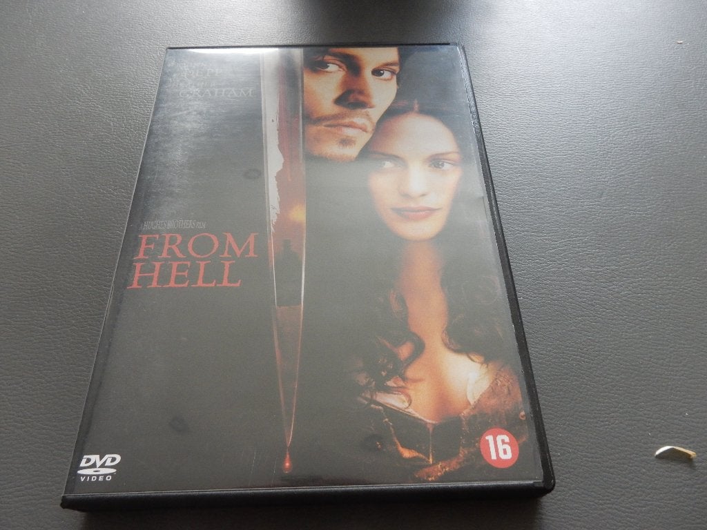 nr.1610 - Dvd: from hell - thriller, Cd's en Dvd's, Engels, Vanaf 16 jaar, Nederlands, Actiethriller