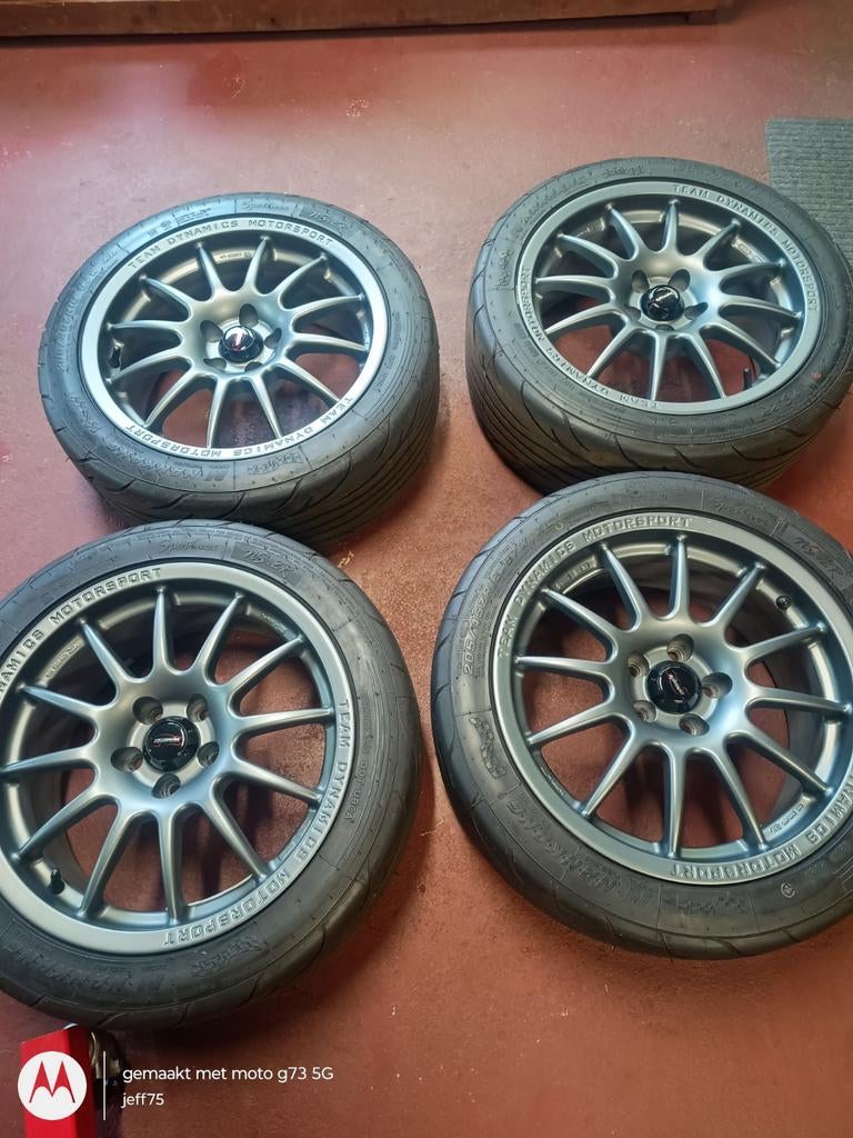 Team dynamics motorsport velgen(nieuw), Auto-onderdelen, Banden en Velgen, Ophalen, Band(en)