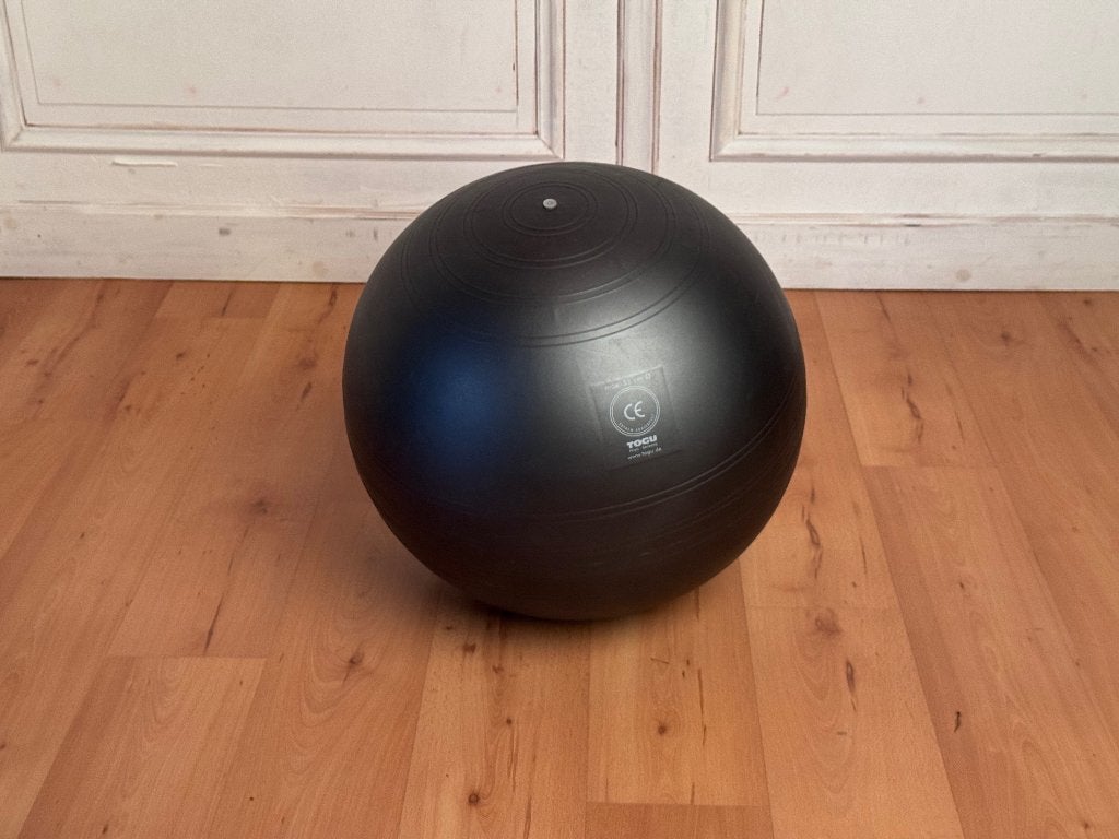 zitbal 55 cm, Ophalen, Balstoel, Zo goed als nieuw, Grijs