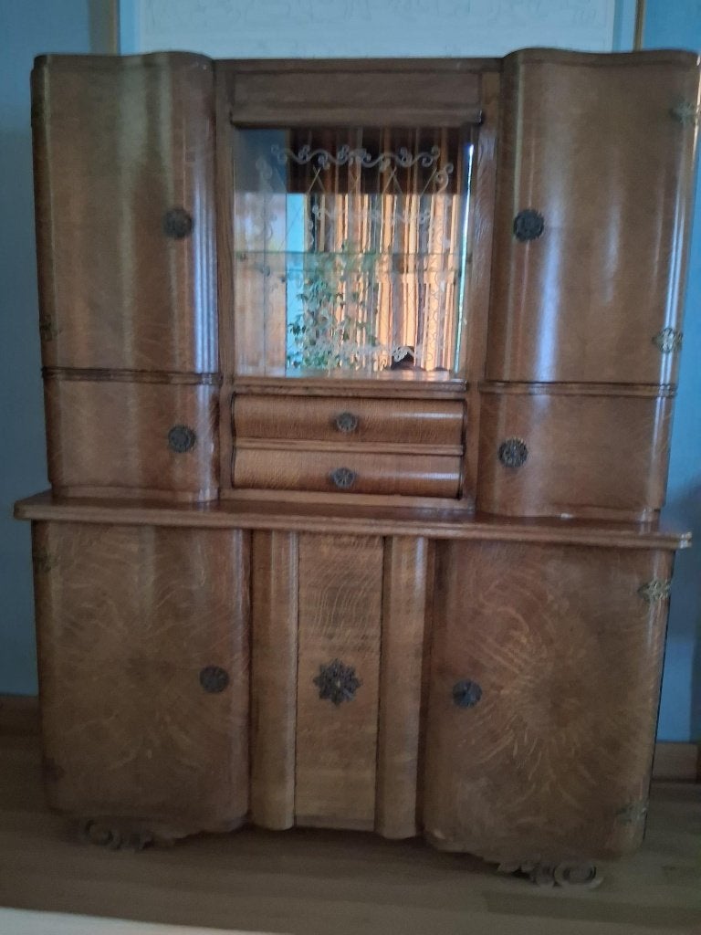 Buffetkast, Ophalen, Gebruikt, 100 tot 150 cm, Eikenhout