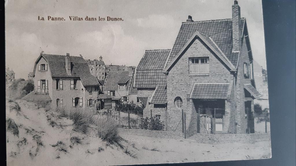 VILLAS À LA PANNE : Dans les dunes, 1920, Collections, Cartes postales | Belgique, Enlèvement