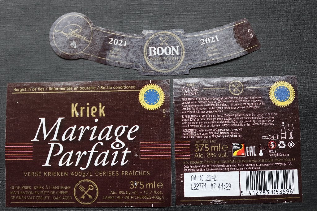 bier etiket, Ophalen of Verzenden, Gebruikt, Overige typen, Overige merken