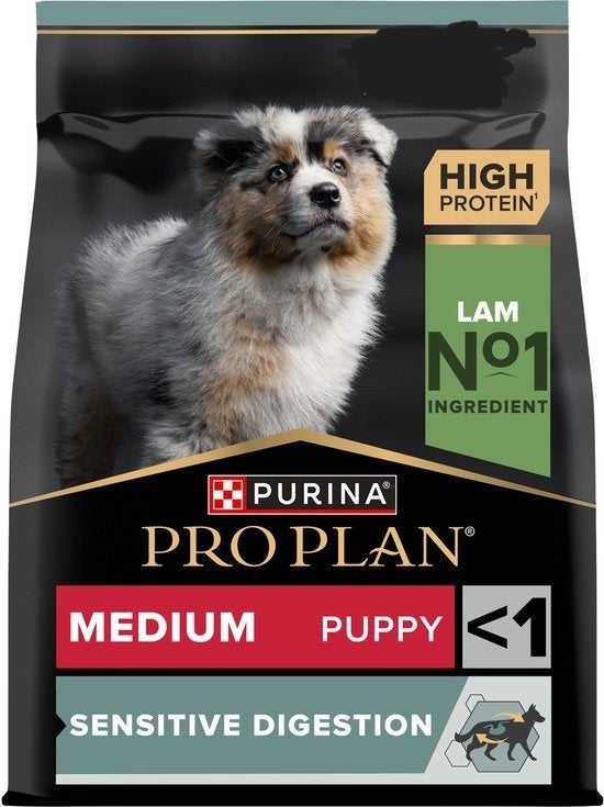 5kg purina pro plan medium puppy lam, Animaux & Accessoires, Enlèvement ou Envoi, Chien