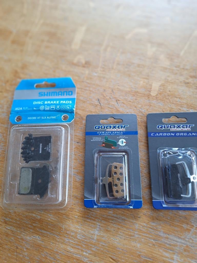 3 sets remblokjes Mtb schijfremmen, Fietsen en Brommers, Ophalen, Nieuw, Overige typen