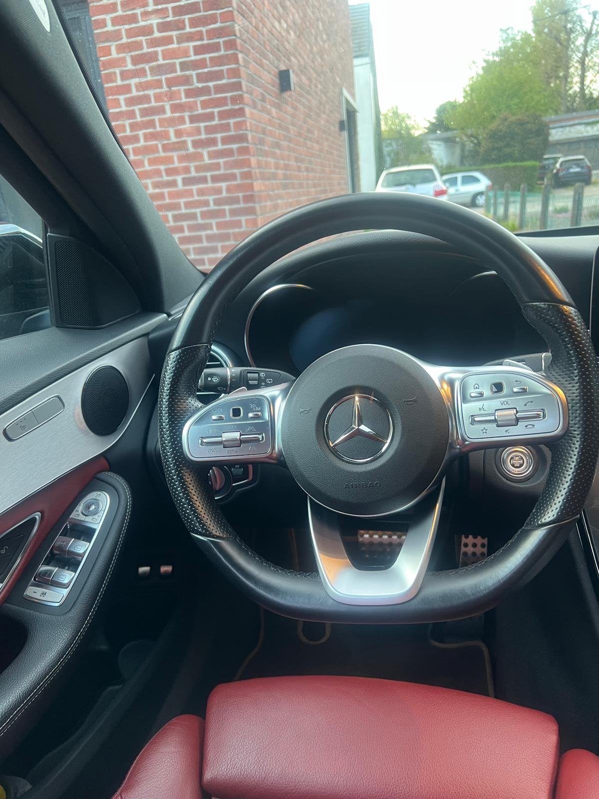Mercedes C 300 e Business Solution AMG-Line, Auto's, Automaat, Euro 6, Zwart, Break