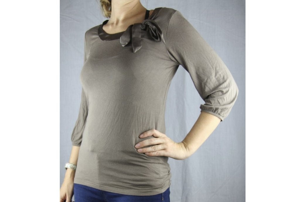 Bruin tshirt van Vero Moda - Maat large, Kleding | Dames, Ophalen of Verzenden, Bruin