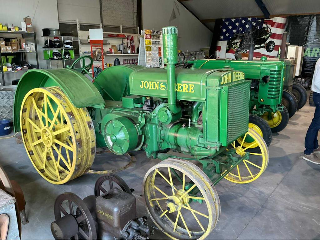 Tracteur John Deere D Classic de 1928, Oldtimer/Ancêtre, John Deere
