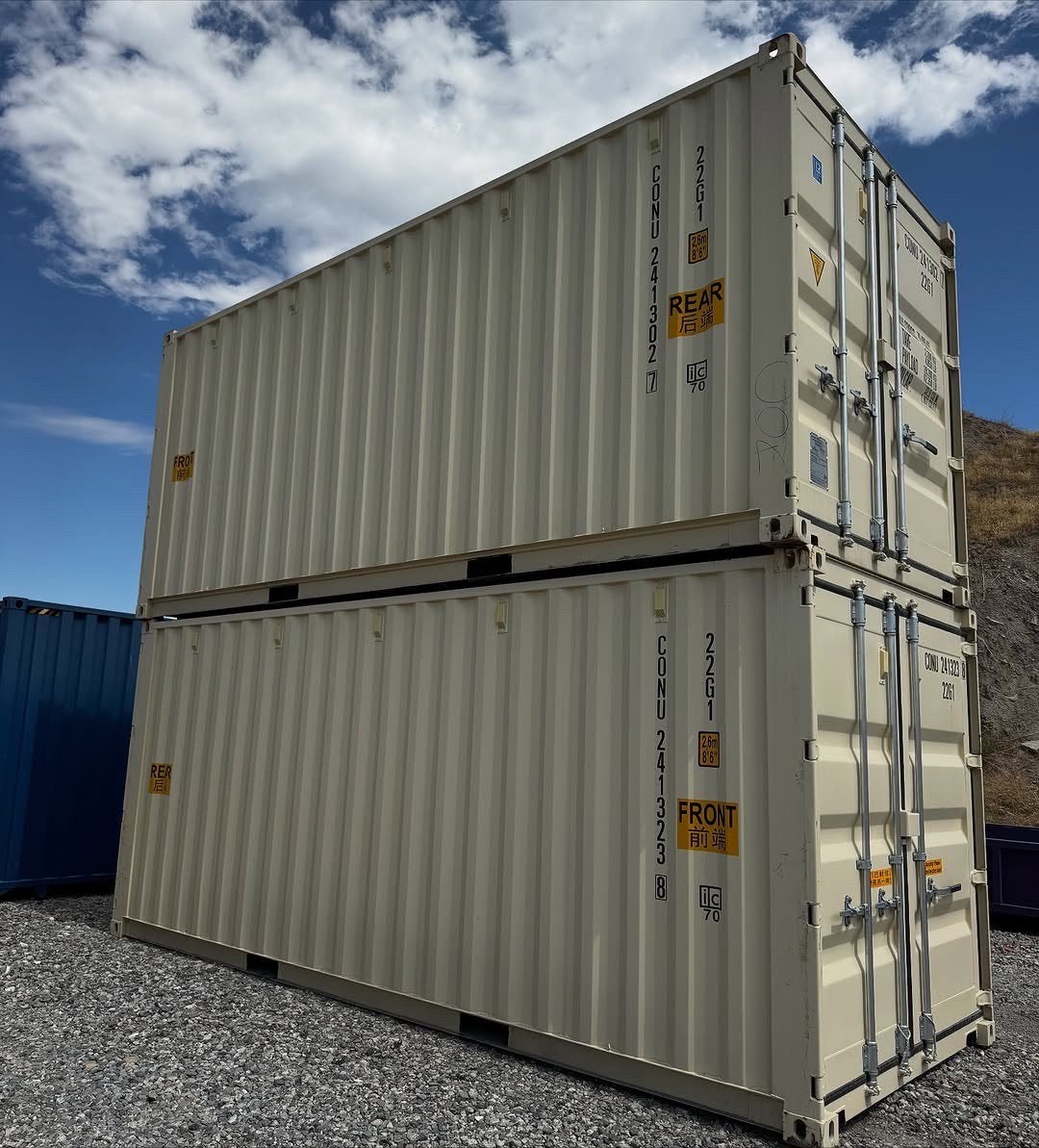 Container 20 pieds neuf, Envoi