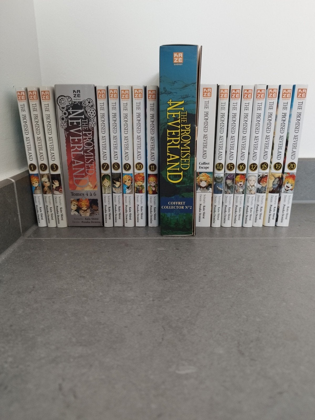 Série The Promised Neverland, Boeken, Complete serie of reeks, Ophalen, Zo goed als nieuw, Japan (Manga)