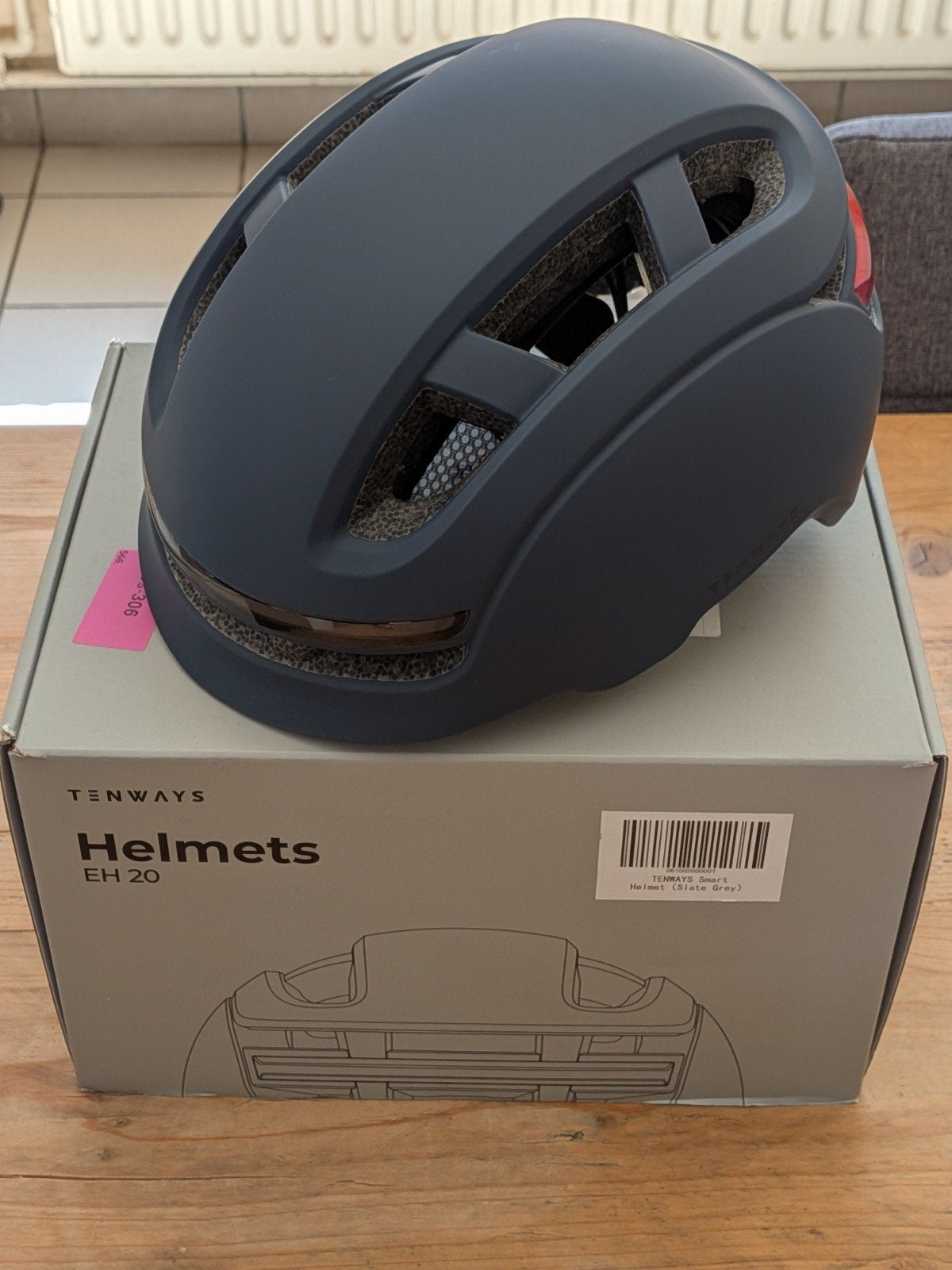 tenways smart helmet verlichting+bluetooth, M, Ophalen of Verzenden, Zo goed als nieuw, Tenways