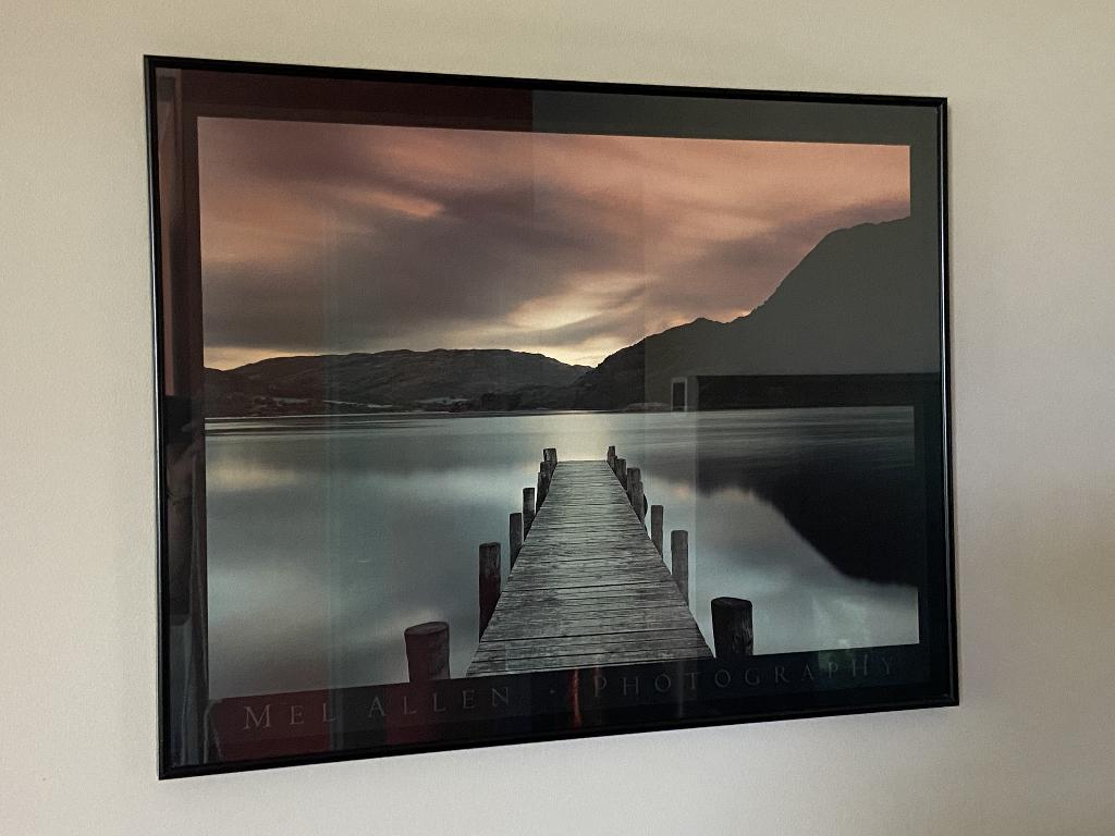 Cadre photo de Mel Allen "Ullswater", Enlèvement, Comme neuf