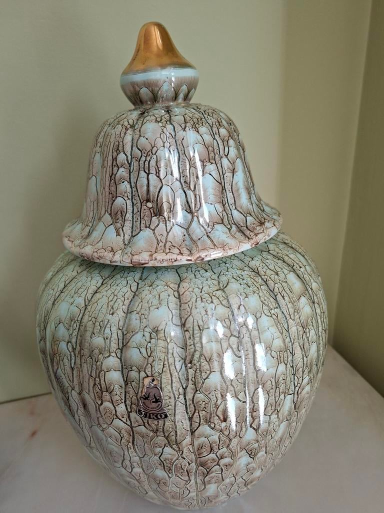 Vaas met gouden knop, Antiek en Kunst, Ophalen