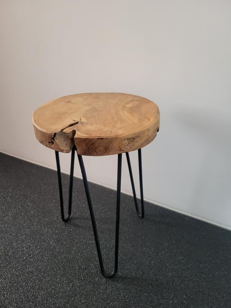 Teak krukje, Huis en Inrichting, Ophalen