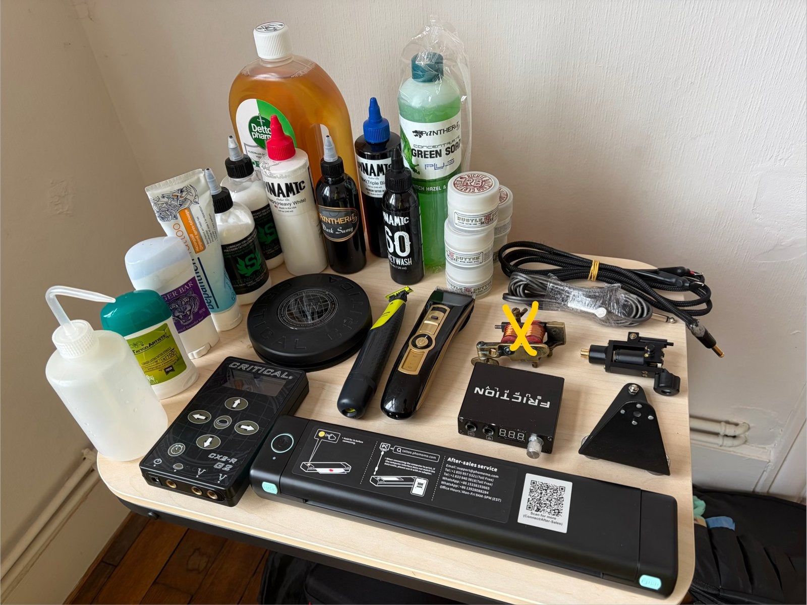 Lot matériel de tatouage professionnel - Kit Tattoo, Enlèvement ou Envoi, Comme neuf