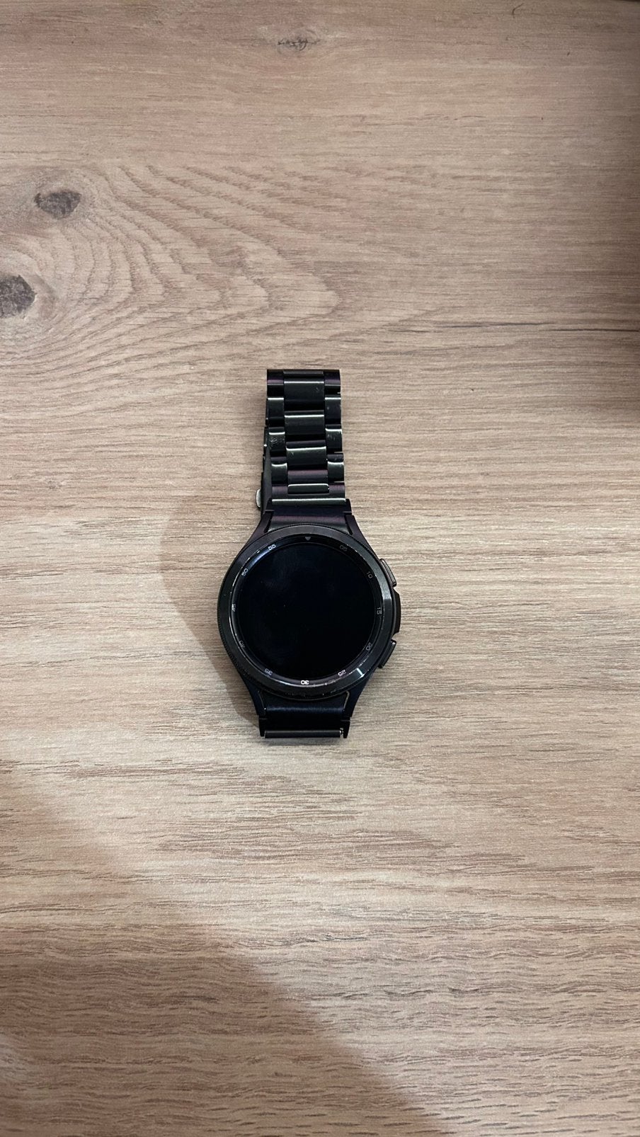 Samsung Galaxy Watch 6 Classic – (met extra band doos tools), Handtassen en Accessoires, Smartwatches, Ophalen, Hartslag, Zwart