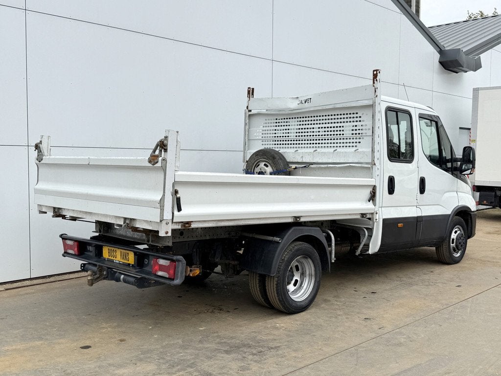 Iveco Daily 35C14 2.3 Kipper Dubbele Cabine Dubbellucht 3,5t, 4 deurs, Gebruikt, Zwart, Iveco