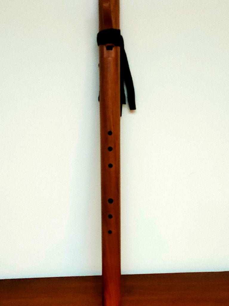 NATIVE AMERICAN FLUTE, Ophalen, Zo goed als nieuw, Houtblazer, Met koffer of draagtas