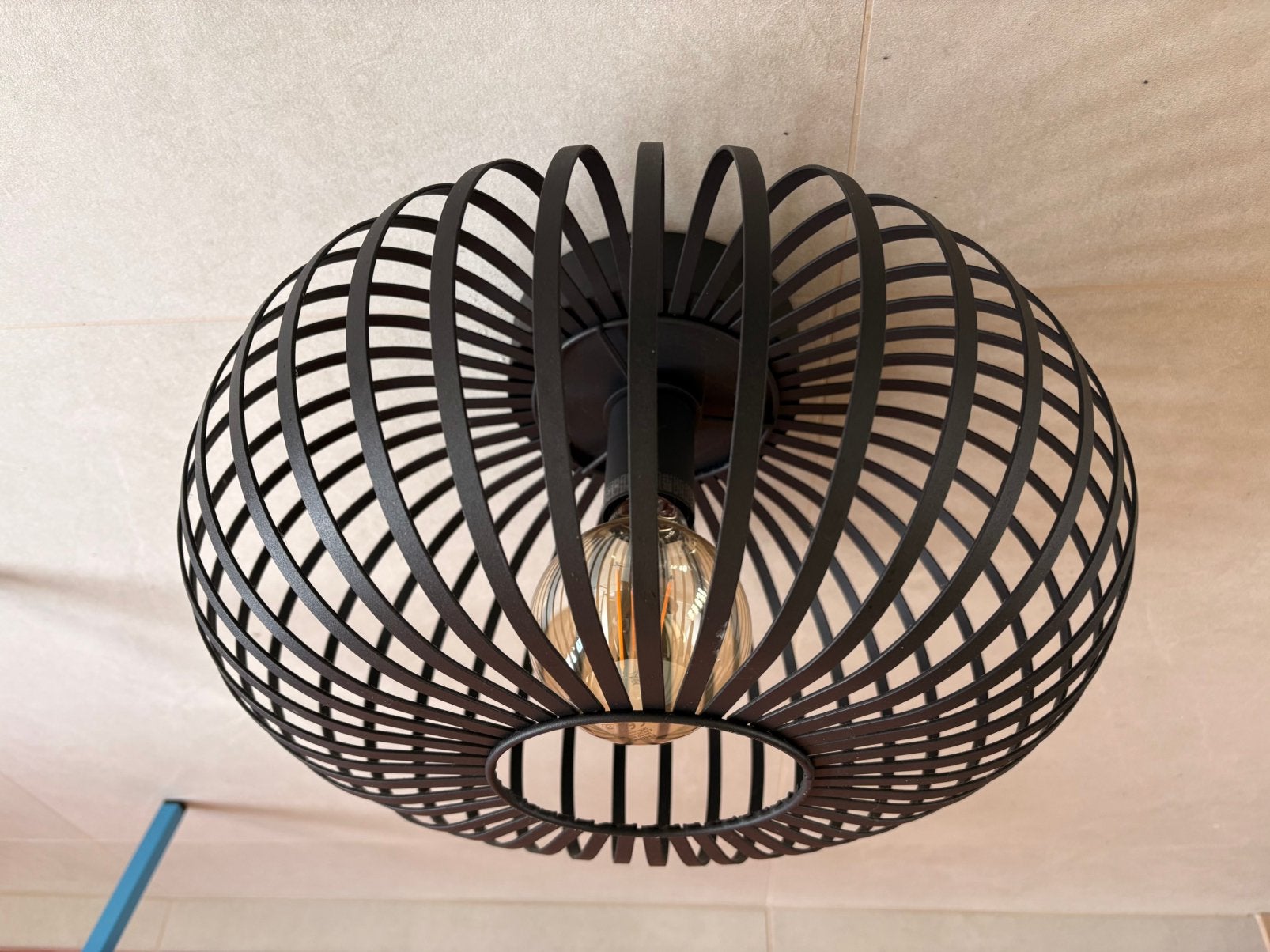 Moderne plafondlamp, Ophalen, Zo goed als nieuw