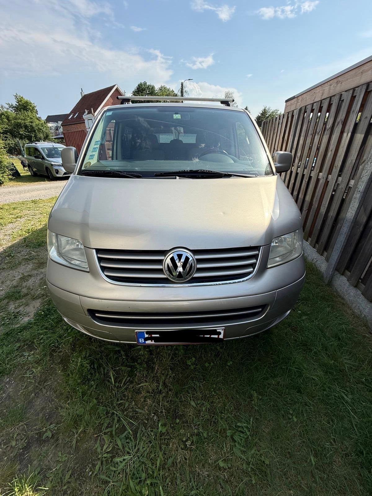 VW T5 2.5 TDI 174pk 4Motion LWB 2009 Dubbele Cabine, Achat, 6 portes, Beige, 2461 cm³