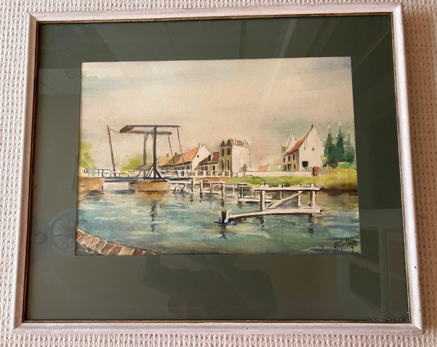 Belle aquarelle, Enlèvement, Aquarelle