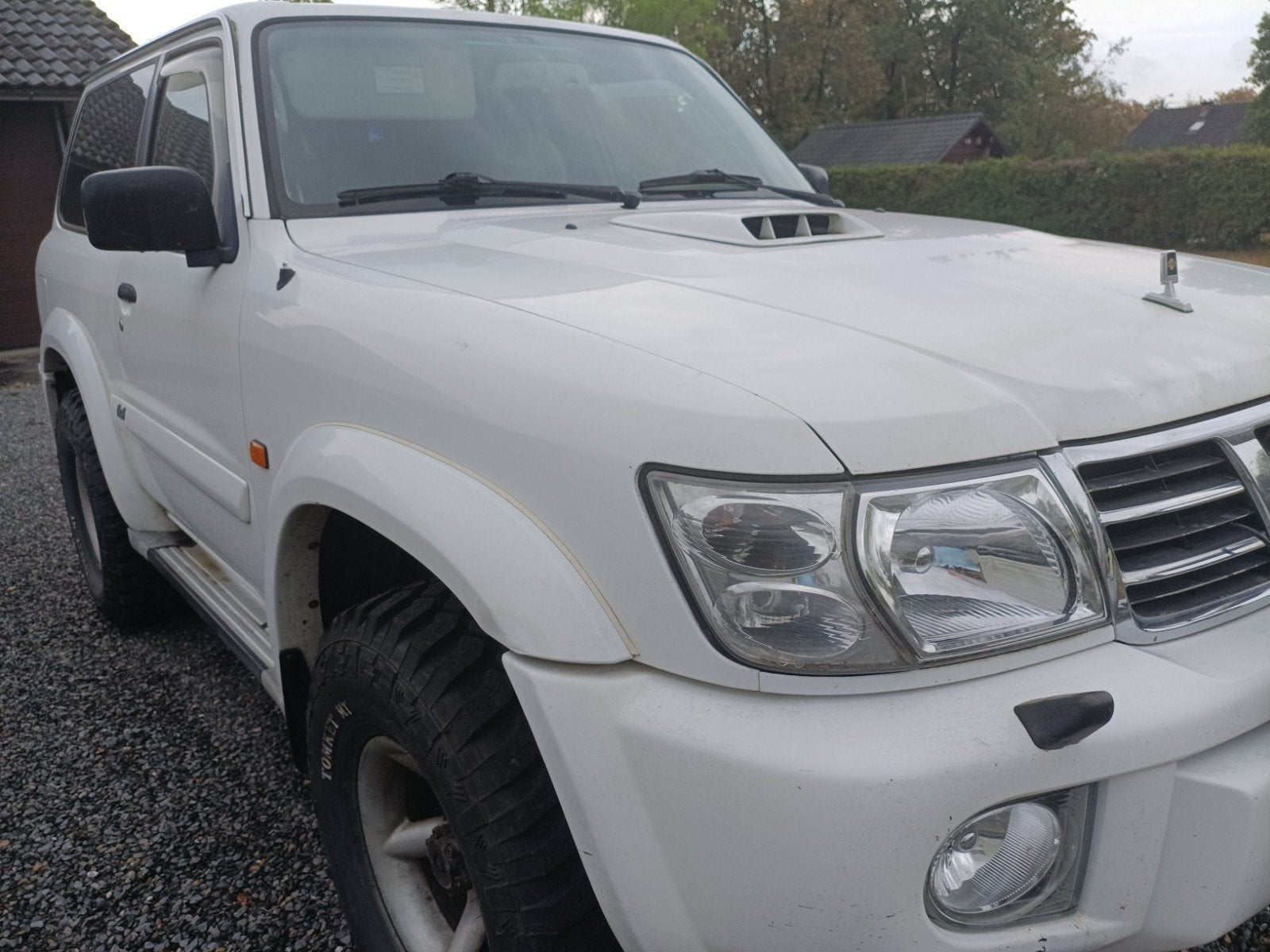 Nissan patrol y61, 3.0 TDI 153pk bij 2003, 4 cilinders, Wit, Patrol, Particulier