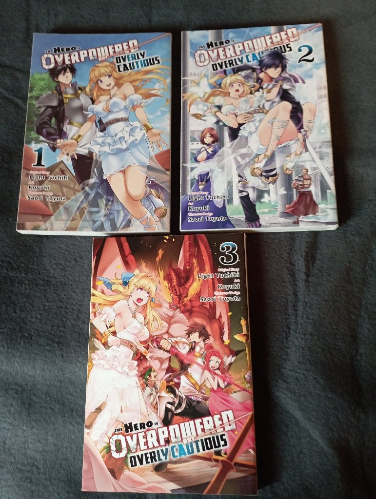 manga the hero is overpowered but overly caution 1 - 3, Boeken, Strips | Comics, Meerdere comics, Ophalen of Verzenden, Zo goed als nieuw