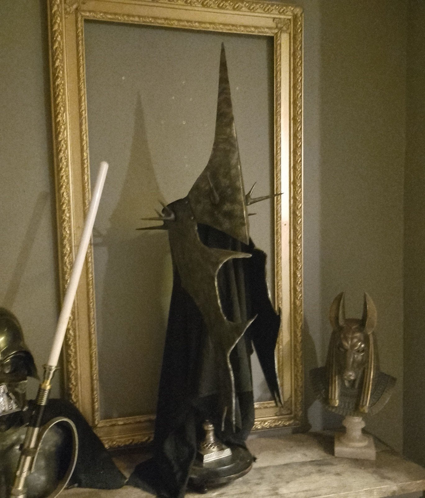 Unieke Nazgul Witchking metal statue!, Enlèvement ou Envoi