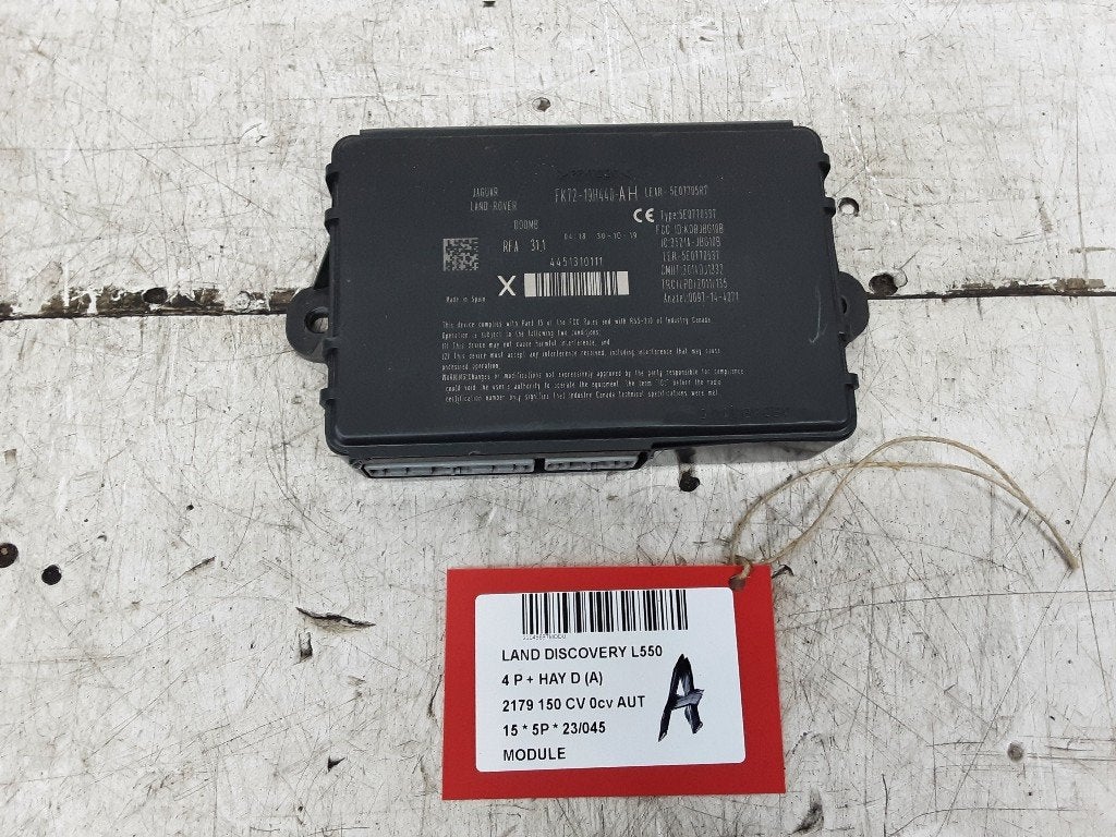 COMPUTER Discovery Sport (LC) (01-2014/-) (FK72-19H440-AH), Campus Kronberg 7
61476  Kronberg im Taunus, DE, Jaguar Land Rover Deutschland GmbH