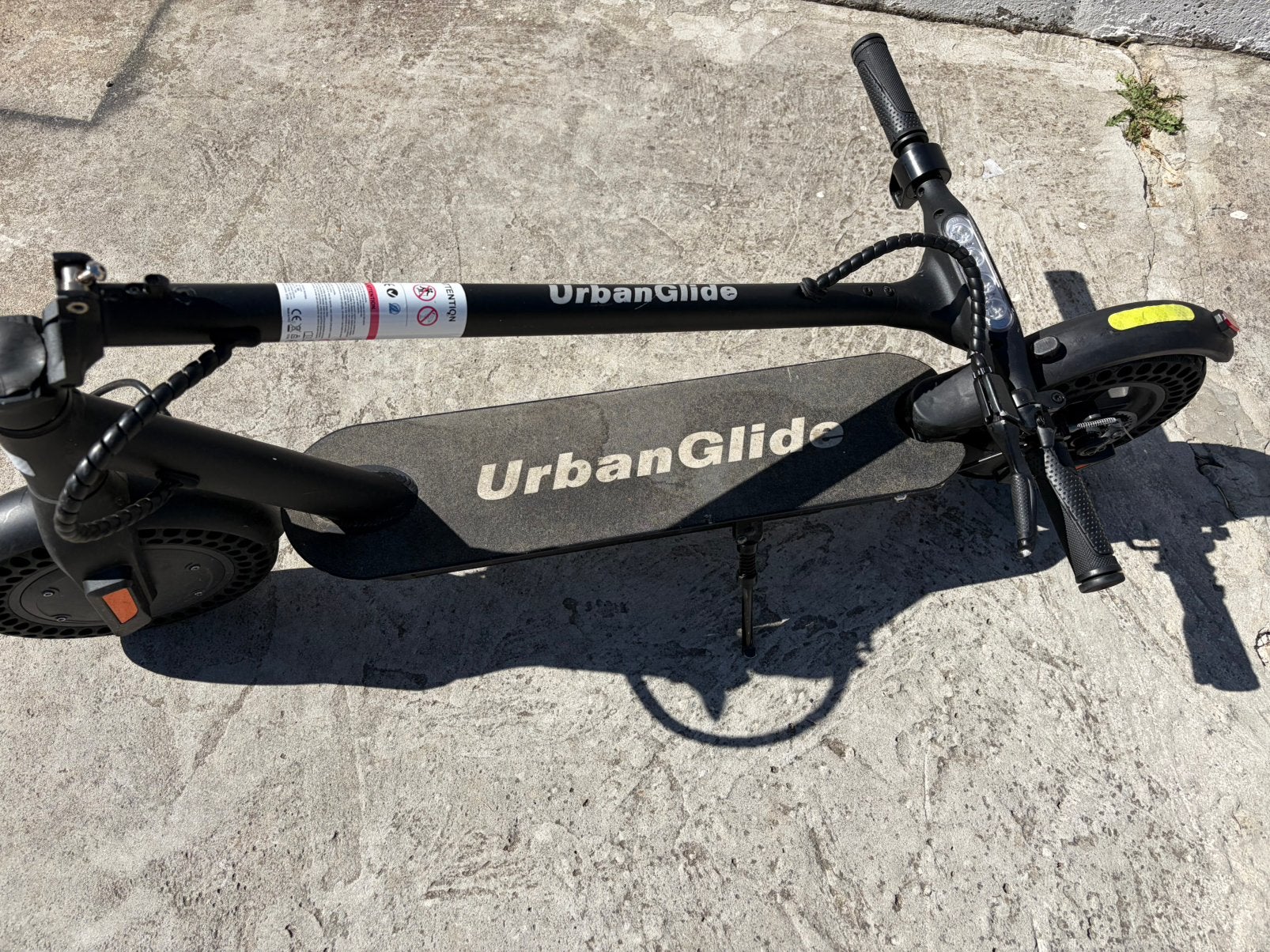 Opvouwbare elektrische scooter, Ophalen, Zo goed als nieuw, Gewone step