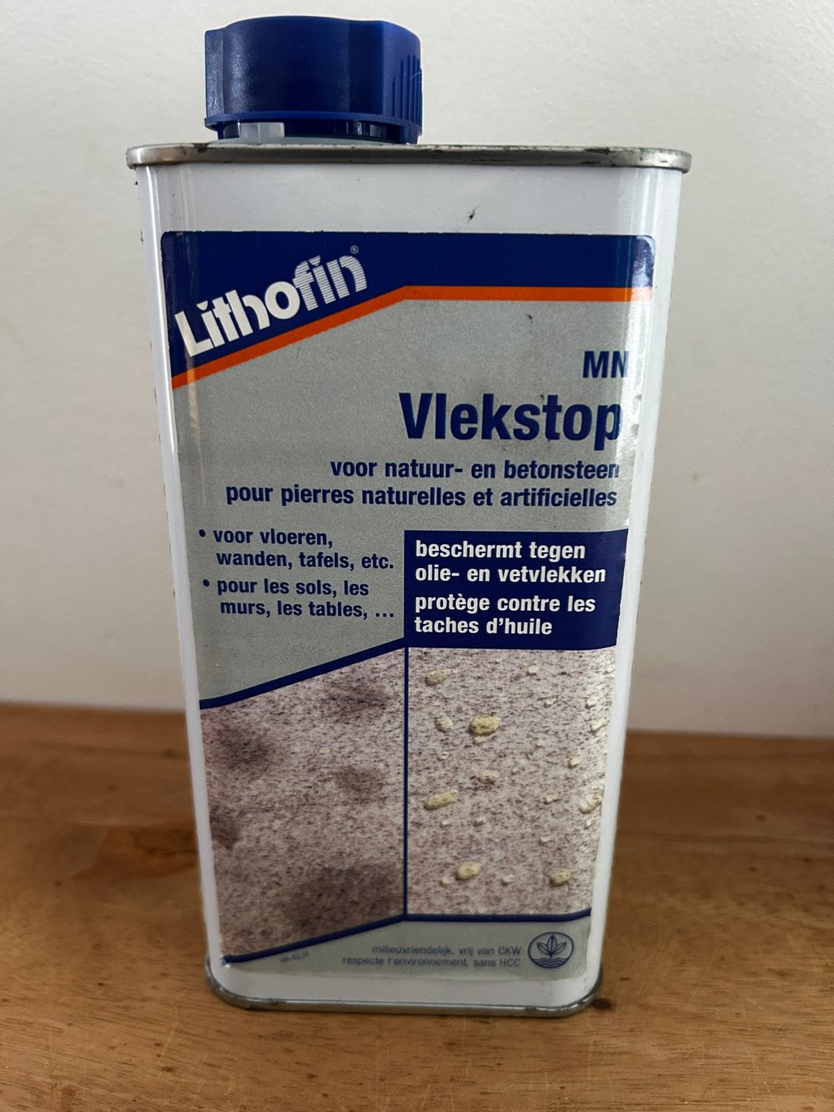 Lithofin Vlekstop MN 1 litre agent imprégnation anti tache, Bricolage & Construction, Enlèvement ou Envoi, Comme neuf