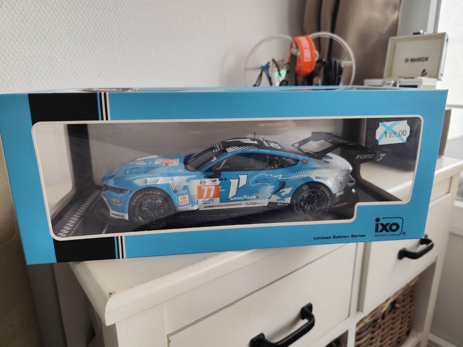 Ixo Ford Mustang GT3 24H Le Mans, Enlèvement ou Envoi, Neuf, Voiture, Autres marques