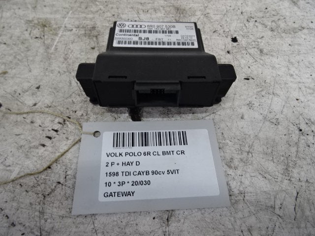 GATEWAY MODULE Volkswagen Polo V (6R) (6R0907530B), Utilisé, Volkswagen