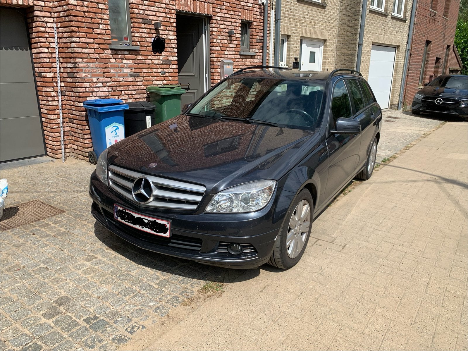 C-Klasse 200 CDI, Auto's, Automaat, Stof, Zwart, 5 deurs