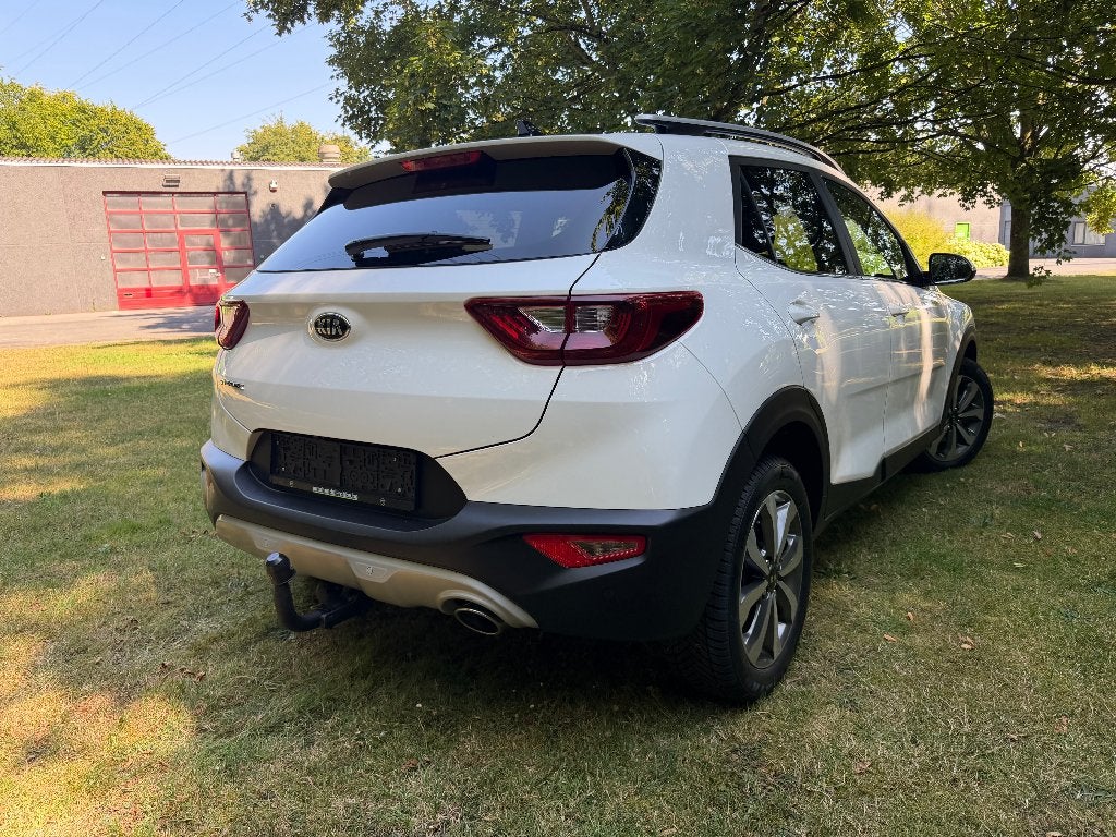 KIA STONIC - 1.0 T SENSE - AUTOMAAT - 47.000 KM - GARANTIE -, Dealer onderhouden, Stof, Wit, Bedrijf