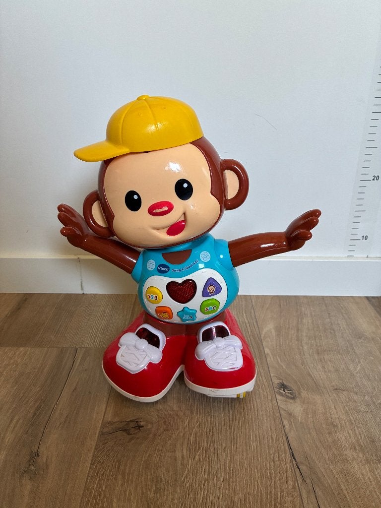 Vtech swing&speel aap, Ophalen, Gebruikt