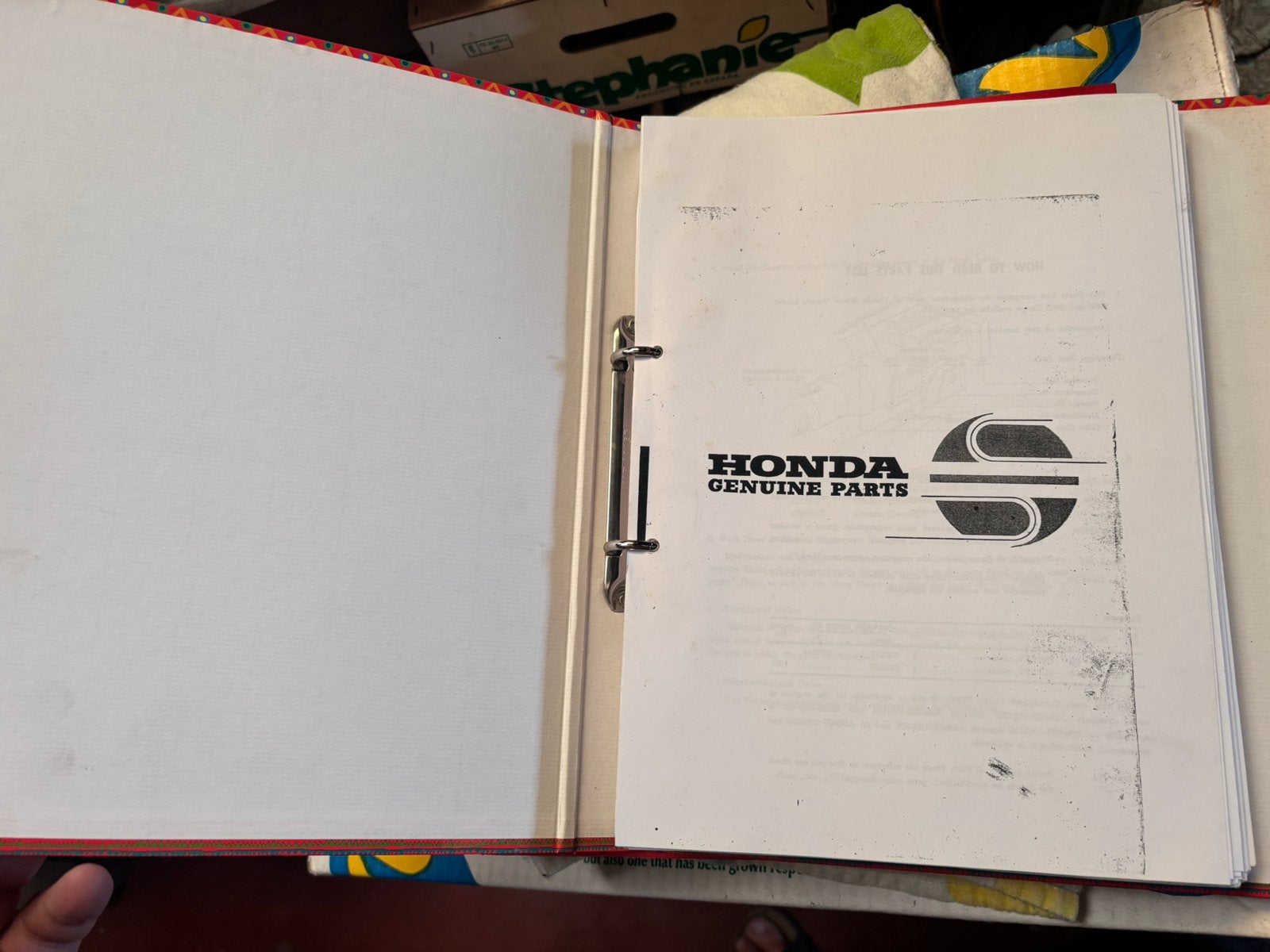 Partslist Honda S800, Motoren, Handleidingen en Instructieboekjes, Ophalen, Honda