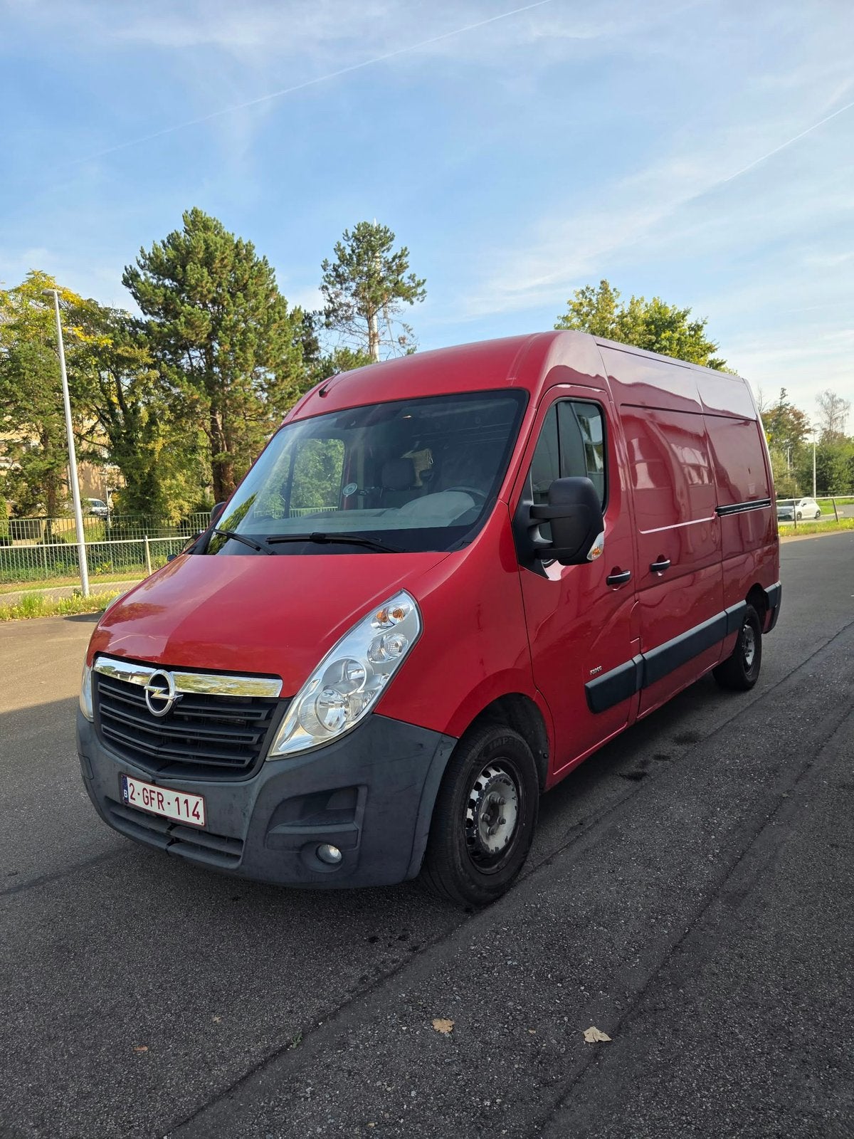 Opel Movano 2.3 Diesel L3H2 — 2016, Autos, Rouge, Euro 5, Achat, 4 portes