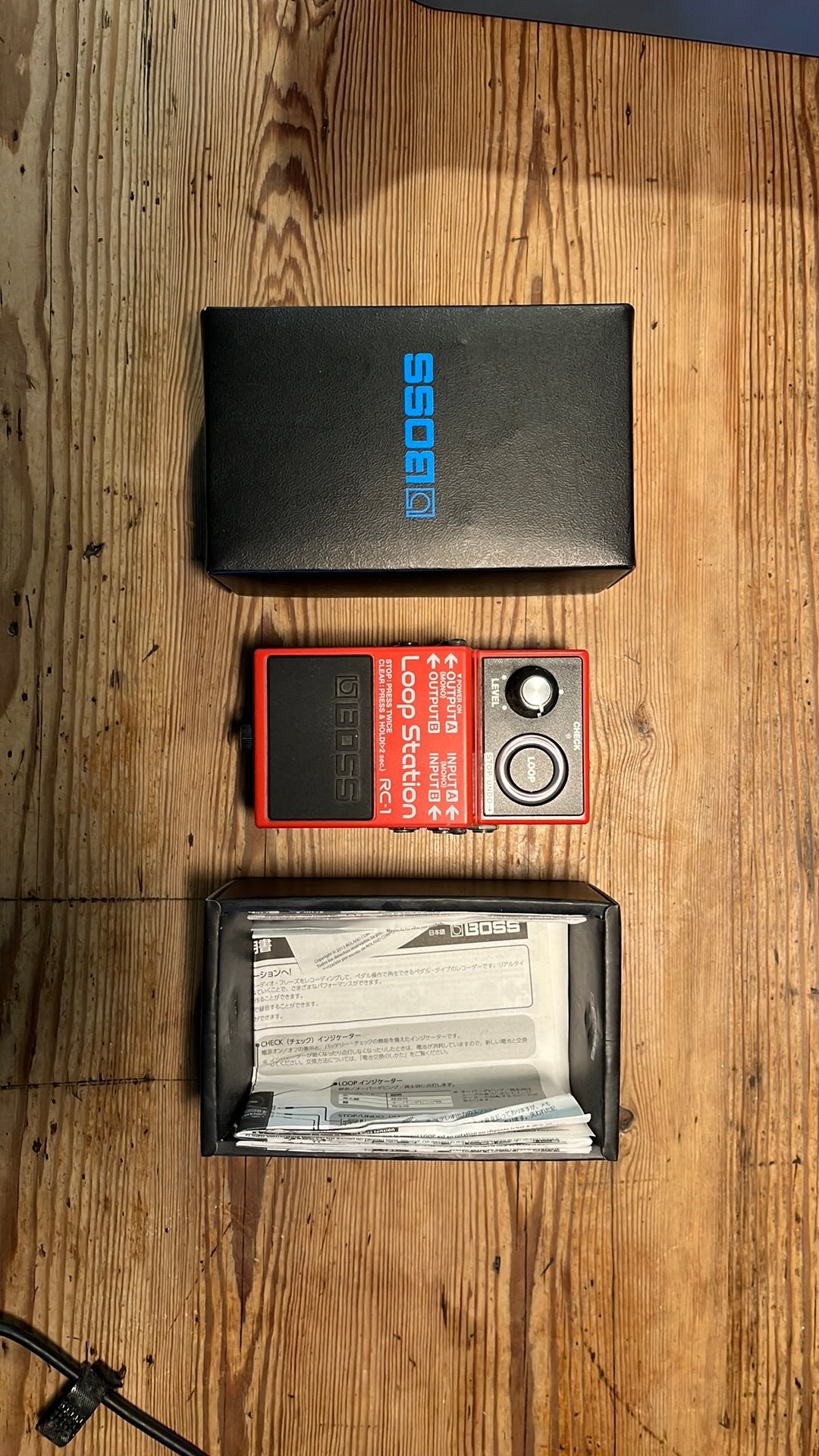 Loopstation Boss RC-1, TV, Hi-fi & Vidéo, Enlèvement, Comme neuf