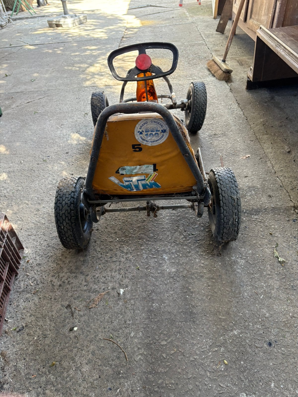 Go cart, Ophalen, Gebruikt
