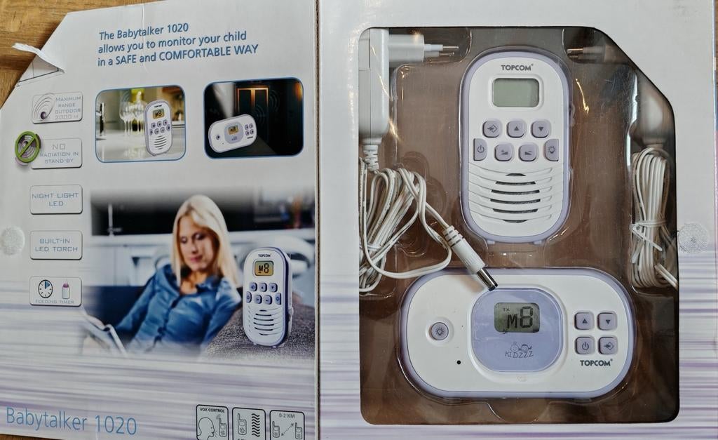 BabyTalker 1020 Babyfoon, Kinderen en Baby's, Babyfoons, Ophalen, Zo goed als nieuw