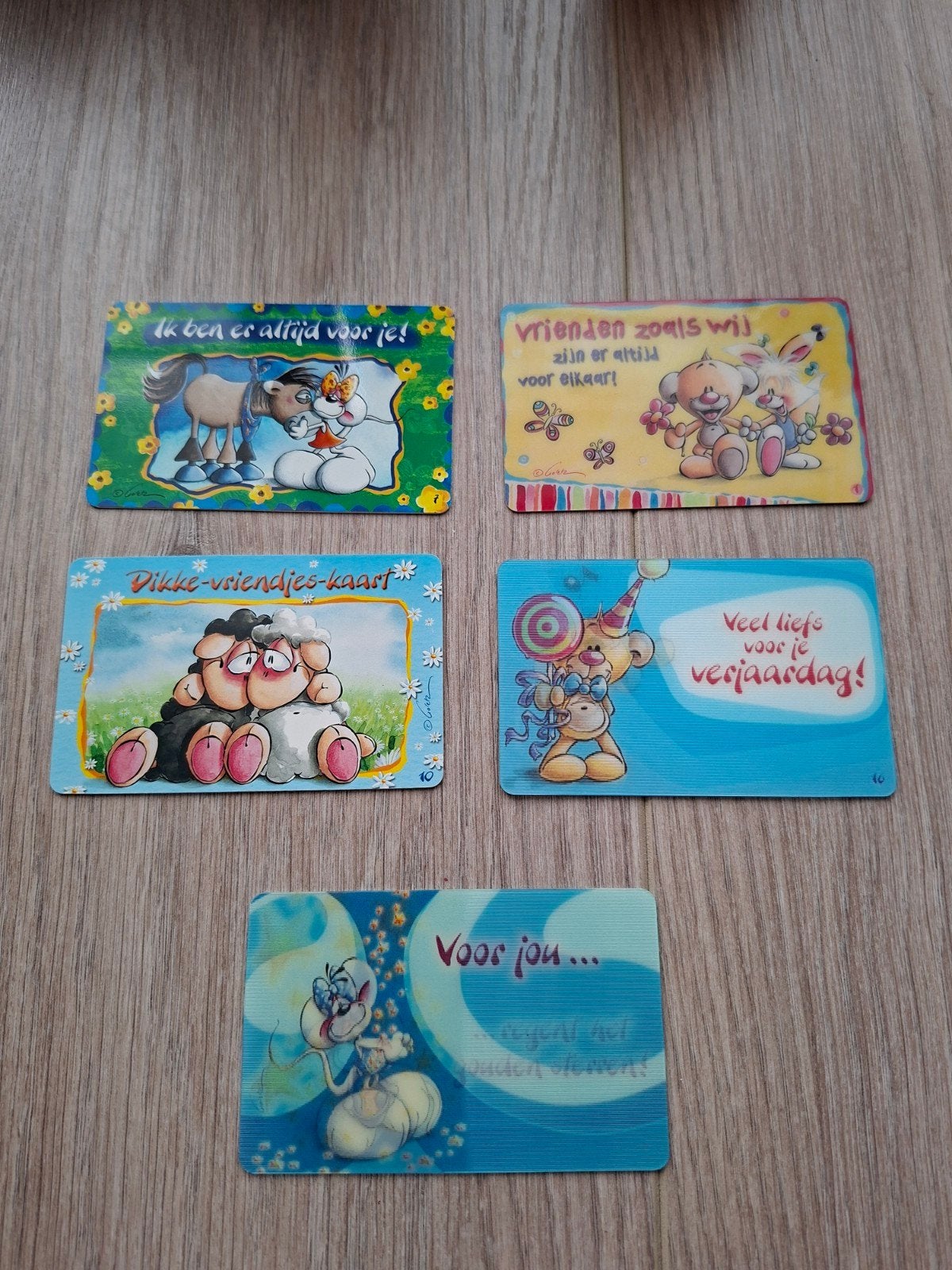 14 Diddl funcards, Enlèvement, Diddl, Papier, Carte ou Papeterie