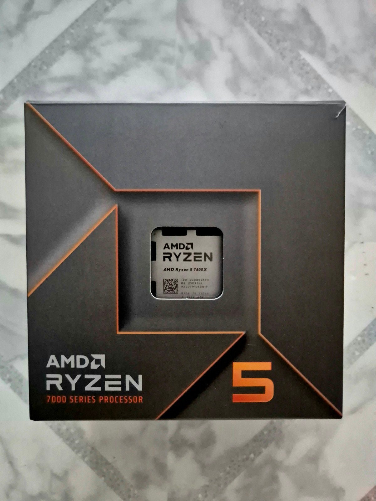 AMD CPU/Processor Ryzen 5 7600x (AM5), Computers en Software, 6-core, AM5, Zo goed als nieuw, 4 Ghz of meer