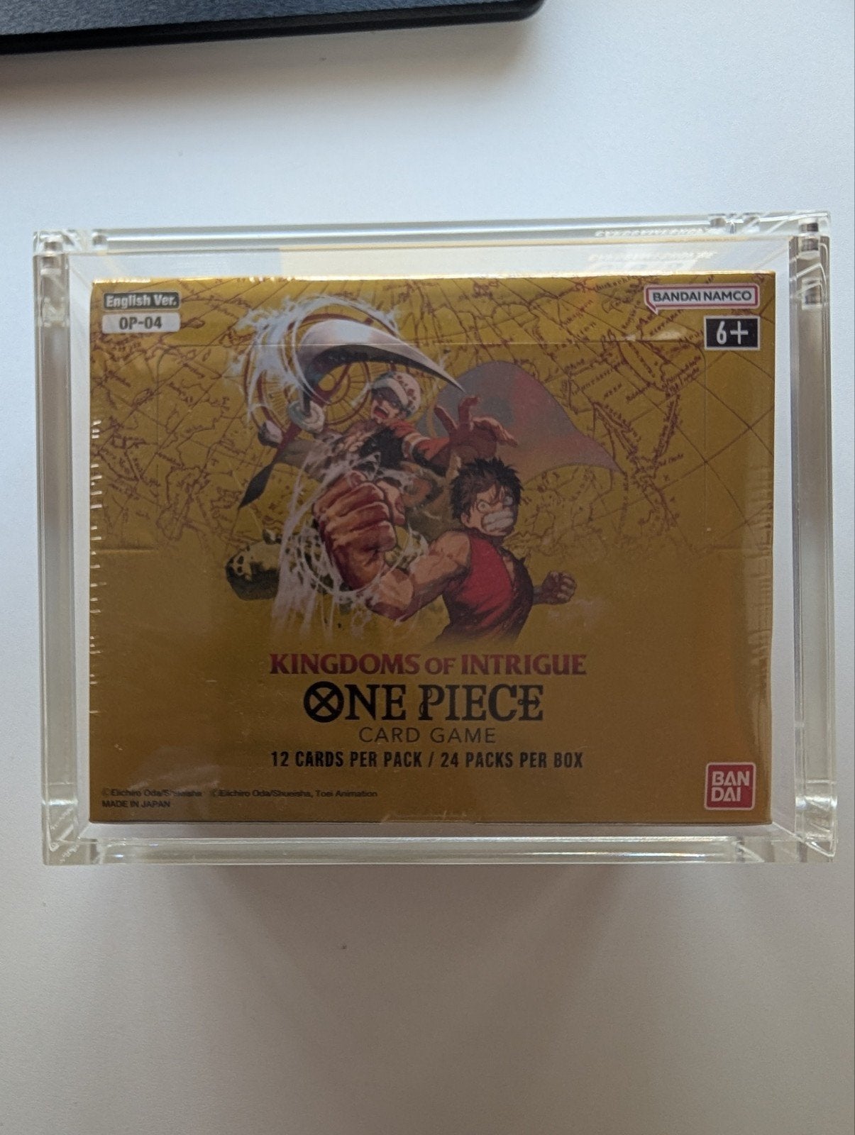 One Piece TCG - OP-O4 Kingdoms of Intrige Booster Box, Enlèvement ou Envoi, Booster