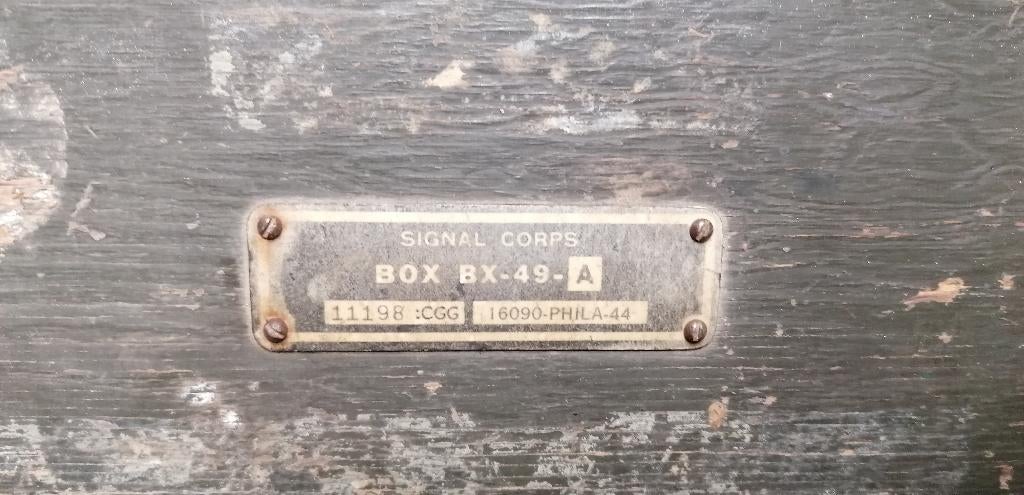 Box bx-49 et lampes signal corps us ww2, Envoi, Autres, Autres types